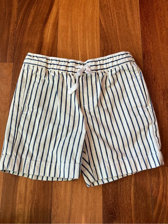 Janie and Jack Other - Janie and Jack Creamy White Top with Navy and Yellow Stripes